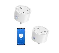 XENON Zigbee Smart Plug, Zigbee Socket, Smart Socket, Wireless Timer Outlet, Alexa Plug compatible con Philips Hue (2 paquetes)