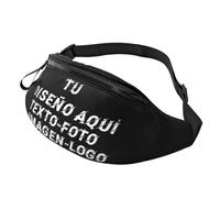 Xenorith Bolso Bandolera Hombre Personalizada Agrega tu con foto/texto mochila pequeña personalizado bolso pecho para correr viajar shoulder bag senderismo mochila cruzada plegable