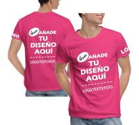 Xenorith Camiseta Personalizada - Camisetas Personalizado para Hombre y Mujer, CREA tu Propia Camiseta Impresa con Logo/Text/Foto, Camisetas de Pareja Fiesta, Regalos Divertidos