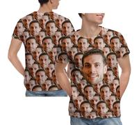 Xenorith Camiseta Personalizada - Camisetas Personalizado para Hombre y Mujer, CREA tu Propia Camiseta Impresa con Logo/Text/Foto, Camisetas de Pareja Fiesta, Regalos Divertidos