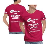 Xenorith Camiseta Personalizada - Camisetas Personalizado para Hombre y Mujer, CREA tu Propia Camiseta Impresa con Logo/Text/Foto, Camisetas de Pareja Fiesta, Regalos Divertidos