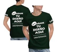 Xenorith Camiseta Personalizada - Camisetas Personalizado para Hombre y Mujer, CREA tu Propia Camiseta Impresa con Logo/Text/Foto, Camisetas de Pareja Fiesta, Regalos Divertidos