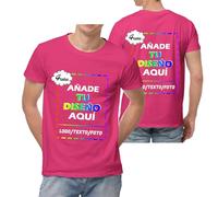 Xenorith Camiseta Personalizadas para Hombre y Mujer - CREA tu Propia Camisetas Personalizado, Camiseta Personalizable con Texto, Logo, Foto, Camisetas Divertidas, Ajuste Unisex Regalos