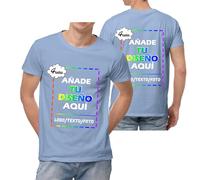 Xenorith Camiseta Personalizadas para Hombre y Mujer - CREA tu Propia Camisetas Personalizado, Camiseta Personalizable con Texto, Logo, Foto, Camisetas Divertidas, Ajuste Unisex Regalos