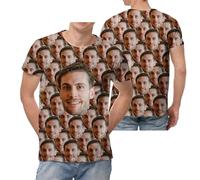 Xenorith Camiseta Personalizadas para Hombre y Mujer - CREA tu Propia Camisetas Personalizado, Camiseta Personalizable con Texto, Logo, Foto, Camisetas Divertidas, Ajuste Unisex Regalos