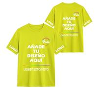 Xenorith Camisetas Personalizadas para Hombre y Mujer - Impresión de Camisetas Personalizado, Añade Foto,Texto, Logo,CREA tu Propia Camisa de Pareja Divertidas-Idea de Regalo