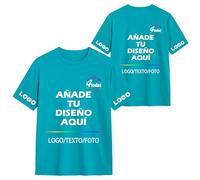 Xenorith Camisetas Personalizadas para Hombre y Mujer - Impresión de Camisetas Personalizado, Añade Foto,Texto, Logo,CREA tu Propia Camisa de Pareja Divertidas-Idea de Regalo