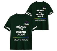 Xenorith Camisetas Personalizadas para Hombre y Mujer - Impresión de Camisetas Personalizado, Añade Foto,Texto, Logo,CREA tu Propia Camisa de Pareja Divertidas-Idea de Regalo