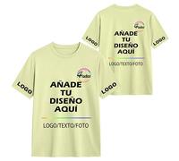 Xenorith Camisetas Personalizadas para Hombre y Mujer - Impresión de Camisetas Personalizado, Añade Foto,Texto, Logo,CREA tu Propia Camisa de Pareja Divertidas-Idea de Regalo