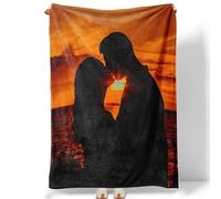 Xenorith Manta Personalizada Agrega tu Foto Texto,Mantas para Cama Sofa,Manta Sofa Grande Blanket Regalos cobijas Personalizados para Papá,Mamá,Amigos y Amantes,para Navidad,Cumpleaños