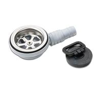 XENPER® Sumidero desague acodado para Camper O Caravana, Plato Ducha Fregadero