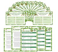 Xenseou Juego de disputa familiar del día de San Patricio, divertidos juegos de fiesta del día de San Patricio, juego de preguntas del día de San Patricio, juegos de vacaciones para grupos LMZ-SC02