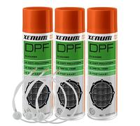 XENUM DPF Cleaner - Lote de 3 x 400 ml - Limpiador FAP + 3 boquillas de inyección