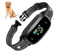 XEOOCE Collar Antiladridos para Perro, Inteligentes Collar Automático Antiladridos con 4 Modos de Inofensivas/Fortalecimiento Vibraciones/Sonido, 5 Niveles de Sensibilidad Ajustables, Impermeable IP67