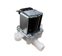 XEOWHUPG Electroválvula eléctrica CC 12 V 24 V 220 V, electroválvula magnética normalmente cerrada, válvula de entrada, interruptor de entrada de aire y agua, 1 unidad (110 V - normalmente abierto)