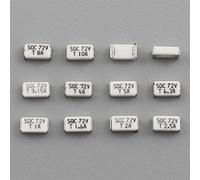 XEOWHUPG Fusible 10 Piezas Micro Fusible SOC SMD SMT 1206 72V 11CT T 1A 1.6A 2A 2.5A 3.15A 4A 5A 6.3A 8A 10A 72V DC Soplado Lento 3216 Montaje en Superficie (Size : 3.15A)