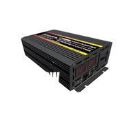XEOWHUPG Inversor de 10000 W/12000 W, convertidor de Voltaje de CC 12/24/48/60 V a CA 220 V, Transformador de 110 V, inversores de energía Solar(24V-110V 60HZ)