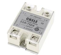 XEOWHUPG SSR-75DA 3-32 V CC Entrada 24-380 V CA Salida 75 A Relé de Estado sólido