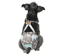 Xepasiay Pañales para Perros | Braguitas Reutilizables para Hembras con Tirantes,Pañales Lavables para Perros Pequeños | para Hogar, Apartamento, Interior, Exterior, Viaje, Coche, Transportín, Patio,