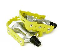 Xerama - Par pedales btt aluminio, color amarillo