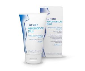 Xeramance Lutsine E45 Crema Corporal Reestructurante Intensiva 100ml - Crema Hidratante Corporal Reparadora para Piel muy Seca y Atópica - Sin Perfume - Alivia Irritaciones y Picor en piel Atópica
