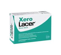 XEROLACER - Boca Seca, 60 Comprimidos para Chupar, Alivio de la Sequedad Bucal, Refresca la Boca, Remineraliza el Esmalte, Refuerza las Encías, Reequilibra la Flora Bacteriana