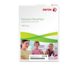Xerox 003R98092 Premium NeverTear - Papel DIN A4 195 µm, resistente al agua, aprox. 258 gr./m², caja con 100 hojas, color blanco