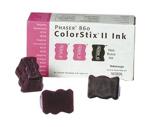 Xerox 016190701 ColorStix tinta solida 2x magenta + 1x negro (original)