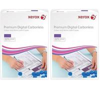 Xerox Carbonless - Papel autocopiativo prealzado Blanco y Amarillo 80 g/m² A4 - Juego de 250 hojas (Paquete de 2)