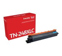 Tóner compatible Xerox 006R04876 compatible con Brother TN248XLC Alta Capacidad/ Cian