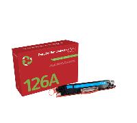 xerox everyday remanufactured toner para hp 126a (ce311a) standard capacity