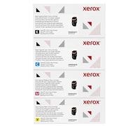Xerox Juego de tóner de Alta Capacidad XL para 8000/5500 páginas, Compatible con impresoras Original C320/C325, en Colores Negro, Cian, Magenta y Amarillo (006R04831, 006R04829, 006R04830, 006R04828)