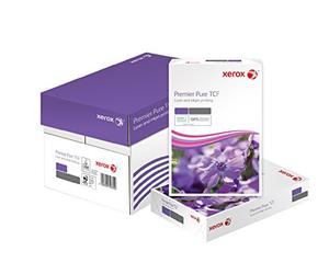Xerox Premier Pure TCF 003R91805 - Papel para copia/impresora (DIN A4, 80 g/m², 5 paquetes de 500 hojas), color blanco
