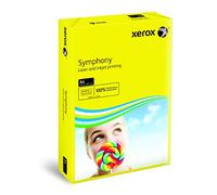 Xerox Symphony 80 A4, Dark Yellow Paper CW - Papel (Dark Yellow Paper CW, Amarillo, 80 g/m², 104 ± 2 µm, A4, ISO 9706)