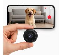 XESHOP FBA Mini Camara Espia - Camara espia Oculta 1080P Full HD- Camaras Espias Camufladas con Soporte - con Visión Nocturna y Detección de Movimientos 2.4GHz
