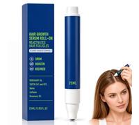 XEUKAN Suero para el crecimiento del cabello con romero en roll-on, suero para el crecimiento del cabello, 25 ml, bloqueador del cuero cabelludo que favorece el flujo de oxígeno y reduce la caída
