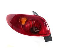XEXJHQQ Piloto Trasero Para Peugeot 206 5 Puertas Hatchback 2002-2006 Parachoques Trasero Luces De Giro Freno Marcha Atrás Sin Bombilla Faros Traseros(1 Left)