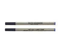 Xezo Bolígrafos Fine Rollerball, Paquete De 2, Tinta Azul (Blue 6126 Rollerball)