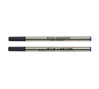 Xezo Bolígrafos Speedmaster Recambios Rollerball Fino Pack de 2 Tinta Azul (Recambios Rollerball Azul 6126)