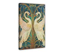 XFATGIA Lienzo decorativo retro para pared, 20 x 30 cm