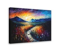 XFATGIA Póster de un lugar tranquilo en la naturaleza, lienzo para decoración de pared, pinturas para sala de estar, dormitorio, 30 x 45 cm