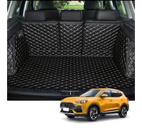 XFEU_sp Coche Alfombrillas Maletero para Mini One 2Door Lower Level 2014-2021, Bandeja para Maletero, Revestimiento para Maletero, Impermeable Antideslizante Resistente A Los ArañAzos,A-Black+Beige