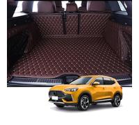 XFEU_sp Coche Alfombrillas Maletero para Mini One 2Door Lower Level 2014-2021, Bandeja para Maletero, Revestimiento para Maletero, Impermeable Antideslizante Resistente A Los ArañAzos,C-Beige+Red