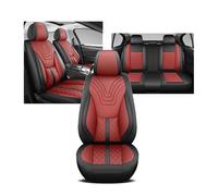 XFEU_sp Fundas Asientos para MG Marvel R 2018-2023 2024 2025, Fundas para Asiento Impermeables, Airbag Compatibles, Ranspirabilidad Antideslizante Resistente A Las Manchas,C-Black+Red