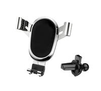 XFEU_sp Soporte MóVil Coche para BMW X2, Porta MóVil Coche Soporte Telefono Coche 360° RotacióN Uso con Una Mano TeléFono MóVil De 4” A 6” Accesorios,Black+Silver-A