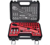 XFGryewVH Llaves, Llave Dinamométrica, Ajustable, Trinquete De 72 Dientes, Juego Vasos 32 Piezas