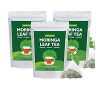 XFLHXY 100% Natural Moringa Leaves Tea 20 X 1.5 g Teabags Natural Herbs Leaf Tea Bags Organic Drumstick Tree Hand Harvested from Sri Lanka/Ceylon - Lanka Flavors Feel Different