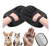 XFLHXY Quita Pelos Mascota, 2 Piezas Electrostáticos Automáticos Guante Quitapelos Mascotas, Engrosado, Resistente Al Desgaste y Duradero, Sin Esquinas Muertas, Fáciles de Limpiar y Usar