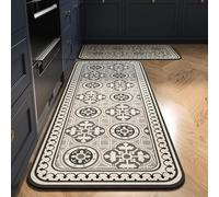 XFLHXY Tapetes de Cocina Antifatiga para Suelo, Suaves, Antideslizantes, Impermeables, de Diatomeas, 2 Unidades, para Oficina, Fregadero y Lavandería(Color5,40 * 60cm+40 * 120cm)