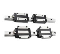 XFLSDHGD Guía Lineal Rail 1 PC HGR20 + 1 PC Bloques lineales Carriage HGH20HA/HGW20HA/HGH20CA/HGW20CC para máquina (2250 mm)